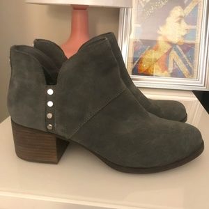 UGG Koolaburra Suede Studded Ankle Boots | Size 10
